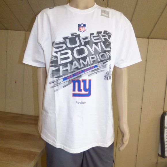 Reebok Other - Reebok NY Giants Super Bowl XLVI Champions Tee